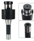 R8 Face Mill Holder With 1-1/4 Inch Arbor 7/16-20UNF Drawbar Thread Shell Mill Arbor Supports 4 To 5 Inch End Mills For Bridgeport Machines