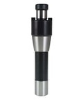 Front view of R8 Shank Shell Face Mill Arbor for Bridgeport Milling Machines 7/16-20 fit holder with stable two-sided key design