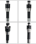 R8 Shank Shell Face Mill Arbor For Bridgeport Milling Machines 7/16-20 Fit Holder, displayed from multiple angles