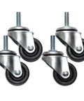 Rack Caster Kit For Server Racks With Wheels For Easy Mobility Of 15U And 20U Racks Designed For Skeleton Racks Ensuring Stable Rolling