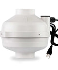 Radon Mitigation Fan 4 Inch 190 CFM Waterproof Duct Fan For Indoor And Outdoor Use IP67 Sealed Case Ultra Quiet And Energy Efficient
