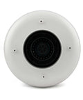 Front view of Ultra Quiet Radon Mitigation Fan For 4 Inch Duct RP140 With Energy Efficient Water Hardened Impeller and Thermally Protected Motor