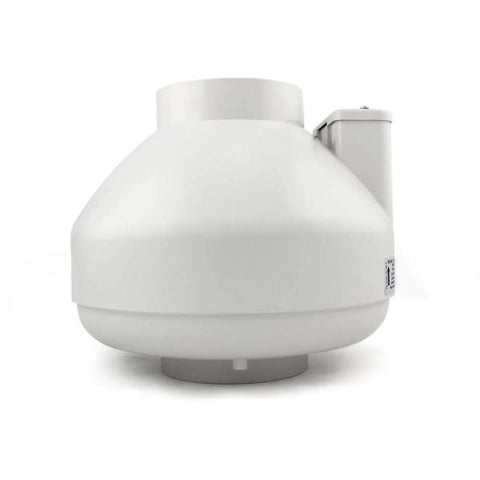 Ultra Quiet Radon Mitigation Fan For 4 Inch Duct RP140 With Energy Efficient Water Hardened Impeller And Thermally Protected Motor