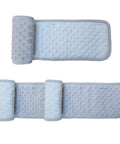 Reversible Gray And White Rail Cover Set With Soft Minky Dot Teething Guard One 51x7 And Two 27 By 7 Covers Edge Guard Bumper