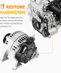 Beefed Up 160Amp Alternator Direct Fit Replacement For Ram 1500 2009-2012 2500 2010-2018 And Ram 3500 2011-2018 V8 5.7L Hemi