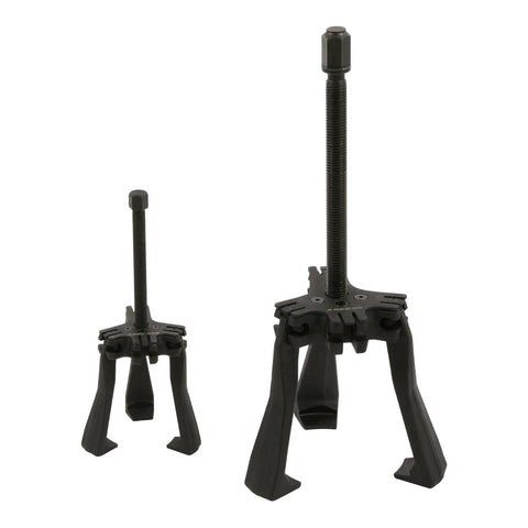 Master Ratcheting Gear Puller Set With 2 Ton And 5 Ton Units, Chrome Moly Steel Yoke Kit