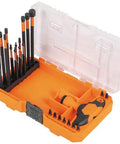 ProFlex Impact-Rated Interchangeable Ratcheting T-Handle Set With Torsion Zone Magnetic Bit Holder SAE and Metric Torx Bits case