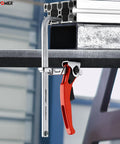 Ratcheting Table Clamp With Quick Release For MFT And Guide Rail Systems, 7 7/8 Inch Capacity, 2 3/8 Inch Throat Depth on table edge