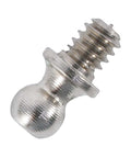 Close-up of a metal hex ball head screw from the 14 Pcs Hex Ball Head Screws TA0011 for 1/32 and 1/35 RC Climbing Cars.