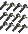 RC Model Ball Joint End Heads And Steering Linkage Connectors Set Including M2 Screws And Nuts, 30 Pieces for precise steering