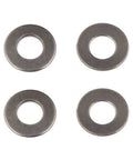 Belleville Washers For RC Vehicles 4 Pack Fits RC10 F6 Formula 1 ASC4737, four steel washers shown in grid layout.