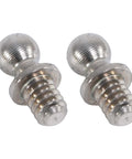 Close-up of 14 Pcs Hex Ball Head Screws TA0011, durable metal with 2mm ball head for 1/32 and 1/35 RC climbing cars.