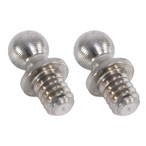 Close-up of 14 Pcs Hex Ball Head Screws TA0011, durable metal with 2mm ball head for 1/32 and 1/35 RC climbing cars.