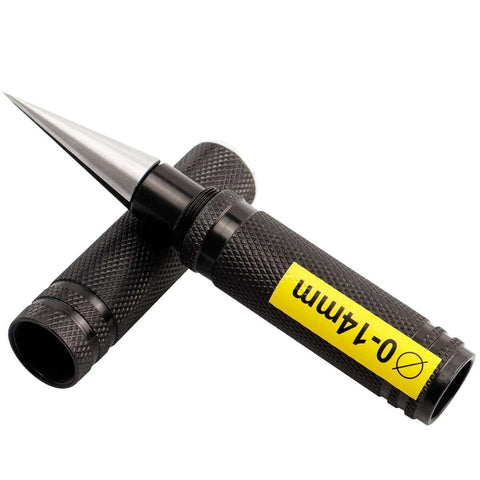 RC Car Hole Opener Reamer Kit 2 Pack 0 to 14mm Expanding Drill Tool with Bevel Design and Laser Marked Scale