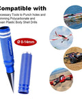 0 To 14 Millimeter Adjustable Hole Puncher Reamer For RC Body Shells And Models Heavy Duty Stainless Steel Drill Tool