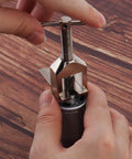 Upgraded RC Motor Pinion Gear Puller Set With Six Thickened Top Pins for easy pinion removal shown in use