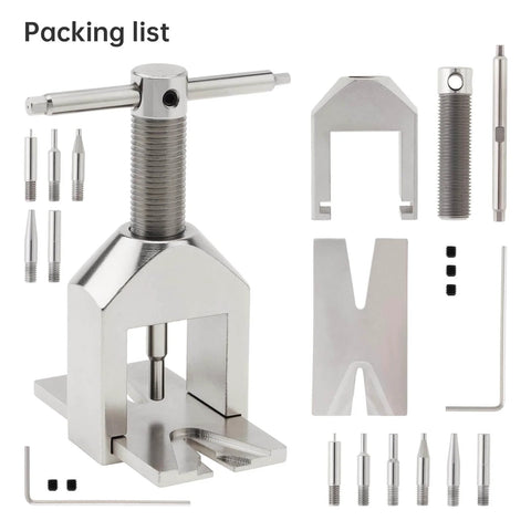 Upgraded RC Motor Pinion Gear Puller Set With Six Thickened Top Pins For Easy Pinion Removal in Vehicles Models Small Motors and Helicopters