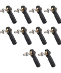 Pack Of 10 M2 2.0x19mm Lever Steering Linkage Tie Rod End Ball Head For RC Helicopter With Screws And Nut