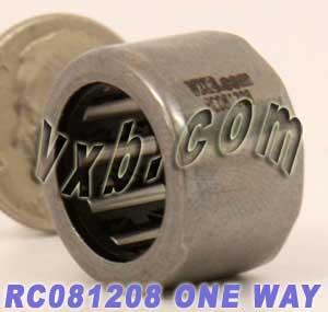 RC081208 One Way Needle Bearing/Clutch 1/2x3/4x1/2 inch - VXB Ball Bearings