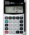 Front view of Pocket Real Estate Master Mortgage Finance Calculator for Real Estate Professionals with Loan Amortization and Rate Term
