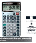 Real Estate Master IIIx Mortgage Calculator For Real Estate Professionals With Clearly Labeled Function Keys Simplified Mortgage Payments Amortization ARMs And Combo Calculations To Streamline Office Open House Financing Analysis And Investment Decisions, showing display and function keys.