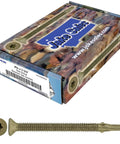 #14 x 3-1/4 Reamer Tek Torx Self Drilling Screws for Wood to Metal in 5 lb Box, Heavy Duty Star Head