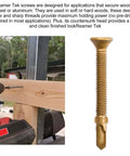 Beefy Self Drilling Wood To Metal Screws With Torx Star Drive T30 being used on wood and steel structure