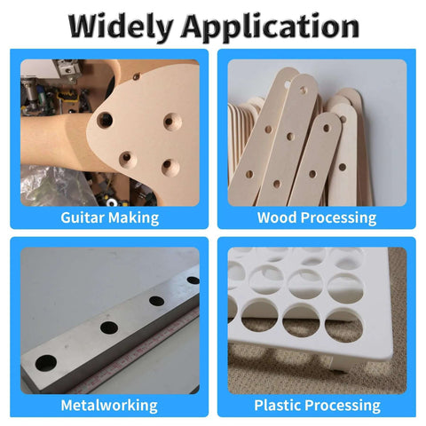 T Handle Tapered Reamer Five To Sixteen Millimeter Multi Fluted Chamfer Reaming Tool for wood, metal, plastic applications