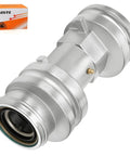 Rear Axle Bearing Housing Carrier Hub For Polaris ATV Heavy Duty Replacement Fits Scrambler 400 2x4 2000 2002 in silver finish