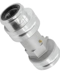 Rear Axle Bearing Housing Carrier Hub For Polaris ATVs And Quad Bikes Replacement Part Caltric Compatible, silver metal part