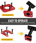 Rear Axle Bearing Puller And Installer Tool For Toyota 4Runner Tacoma Tundra Hilux T100 With ABS Tone Ring installation view