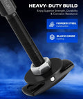 Close-up of Rear Axle Bearing Puller Tool Set forged steel construction with black oxide coating, showing durability and strength.