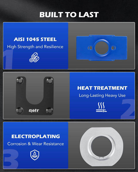 Material features of Rear Axle Bearing Puller and Installer, Wheel Bearing Removal Tool Compatible with 1995-1998 T100.