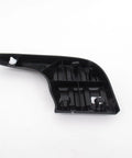 Close-up of a rear bumper reinforcement plate OEM replacement, vehicle-specific stainless steel part with durable design.