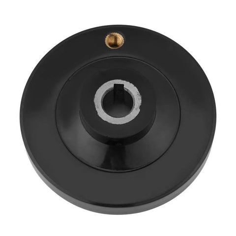 Rear Hand Wheel For Lathe And Milling Machines With Removable Revolving Handle In Black Bakelite Round 12x80mm Screw Hole