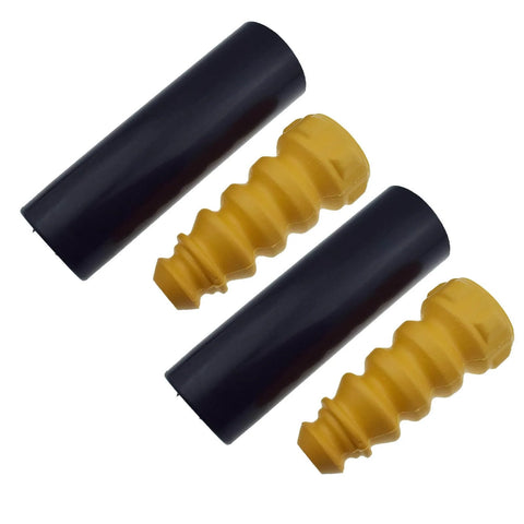 Two Sets Rear Shock Absorber Buffer Block And Dust Cover For VW Beetle Golf Jetta Direct Replacement Easy Install 100 Percent New Aftermarket Item With 12 Month Warranty