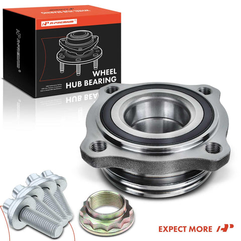 Rear Wheel Bearing And Hub Assembly For BMW And Rolls Royce Fits 528i 2012 To 2016 535d 2014 To 2016 535i 550i 640i 650i