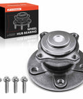 Rear Wheel Bearing Hub Assembly For Mercedes Benz CLA250 2014-2019 GLA250 2015-2020 B Electric Drive 2014-2015 B200 2006-2011 B250e 2016-2017 B250 2013-2019 FWD Beefy Load Capacity with bolts