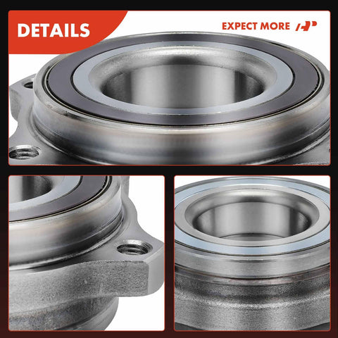 Close-up of Rear Wheel Bearing And Hub Assembly for Mercedes Benz C Class W205, showcasing design and material.