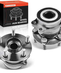 Rear Wheel Bearing And Hub Assembly Set Two 5 Lug Fits Subaru Forester 2014 2018 Impreza 2012 2021 Crosstrek 2016 2021 XV Crosstrek 2013 2015