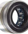 Rear Wheel Bearing And Seal Kit For Lawn Equipment TRP1563TAV Heavy Duty Replacement Part From Stens; side view of metal bearing