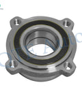 Pair Of Rear Wheel Hub Bearing Assemblies For BMW 750i 750Li 760i 760Li And Alpina B7 Models Replacement Wheel Bearing Module Kit Two Unit Set Direct Fit Ready To Install Premium Grade - single unit top view