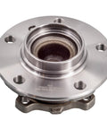 Front view of Rear Wheel Bearing And Hub Assembly For BMW 3 Series 2012-2021 Without ABS OE Direct Replacement Pre-Greased