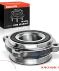 Rear Wheel Bearing And Hub Assembly For BMW X1 2012-2015 E84 Series Beefy Heavy Duty Replacement With High Load Capacity shown front view