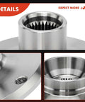 Close-up of Rear Wheel Hub For BMW Fits 1991 To 2010 Models Including 325xi 330Ci 330i 330xi 525i 530i 535i 545i