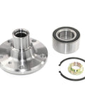 Rear Wheel Hub Kit With Bearing, Studs, Snap Ring And Axle Nut All In One Hub Repair Set With Forged Flange For Precise Vehicle Fit And Restored Wheel Bearing Performance