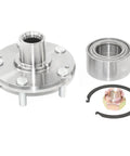 Rear Wheel Hub Kit 29596154 With Bearing, Wheel Studs, Snap Ring And Axle Nut, Complete Repair Solution For Non Integral Wheel Hub