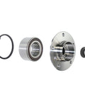 Rear Wheel Hub Kit 29596154 With Bearing, Wheel Studs, Snap Ring And Axle Nut, Complete Repair Solution For Non Integral Wheel Hub With Forged Flange