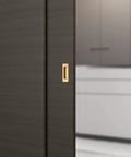 6 Inch Recessed Flush Finger Pull Handles For Pocket Doors And Sliding Doors Closet And Barn Doors Hardware In Brushed Gold Finish