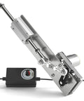 DIY Reciprocating Linear Actuator Stroke 2cm-8cm Adjustable Telescopic Motor with Speed Controller 24V 120RPM Adjustable